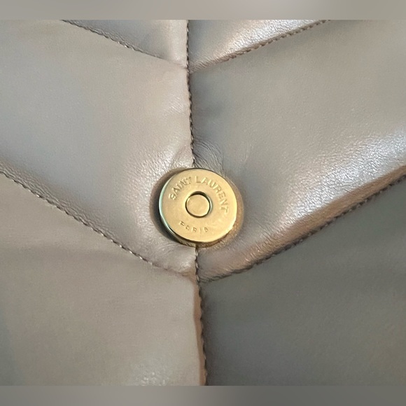Saint Laurent (YSL) Medium Lou Puffer Bag in Quilted Leather - Picture 6 of 15